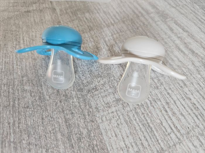 Lot tetine 0-2 mois et 2-6 mois MAM - photo numéro 3