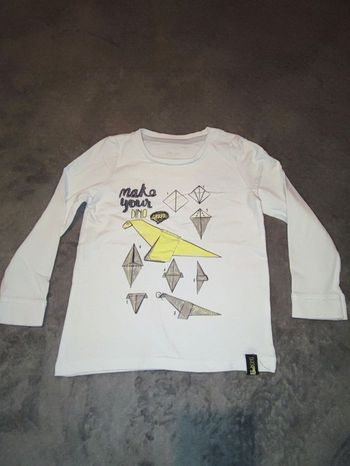 Tee shirt 3 ans origami (98 cm)