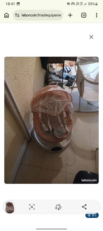 Balancelle electrique