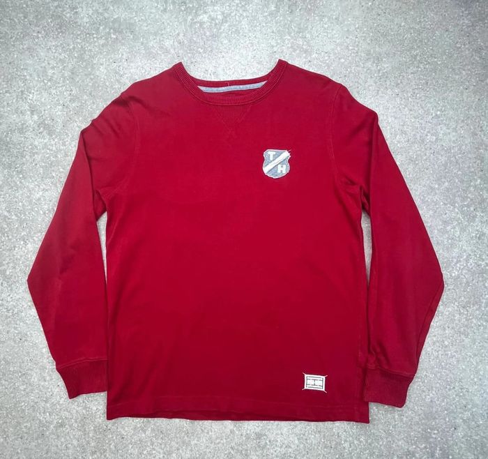 🧥 Pull rouge Tommy Hilfiger taille S 🧥 - photo numéro 2