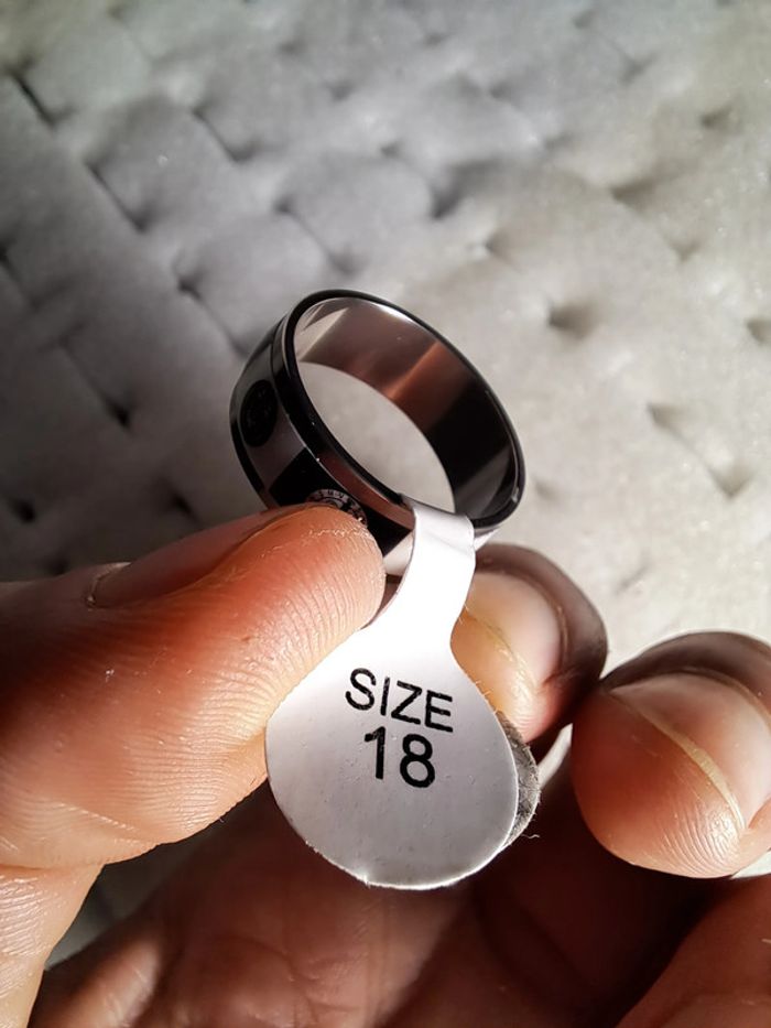 Bague acier inoxydable motifs - photo numéro 3