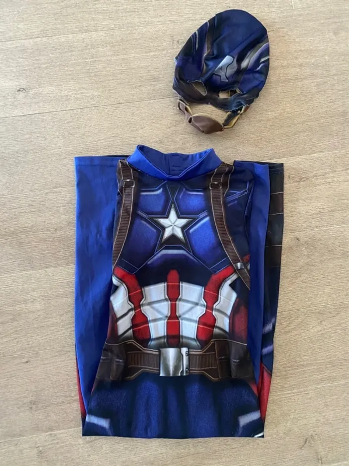 Déguisement Avengers Captain America 5/6 ans Rubies