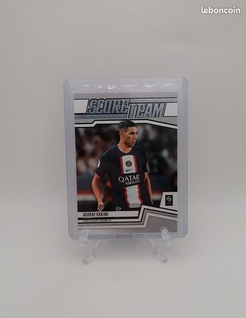 Carte Panini score Ligue 1 2022-23 Score Team Achraf Hakimi n°24.