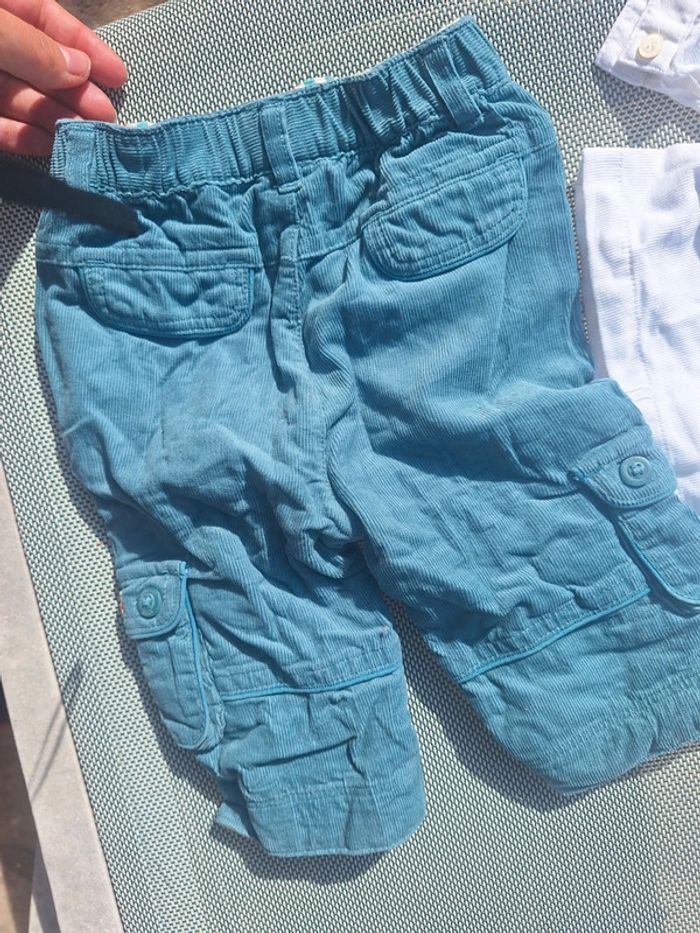 Ensemble pantalon bleu vert - photo numéro 2