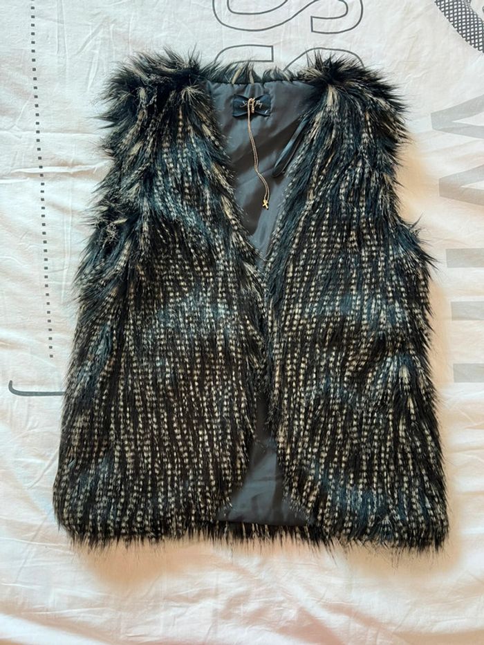 ๐ชถ Gilet sans manches en fausse fourrure ๐ชถ - photo numรฉro 2
