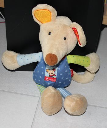 Doudou peluche souris Sigikid