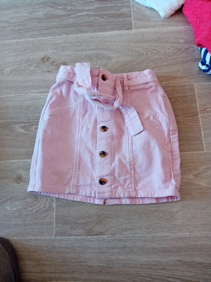 Jupe en velours en 6 ans