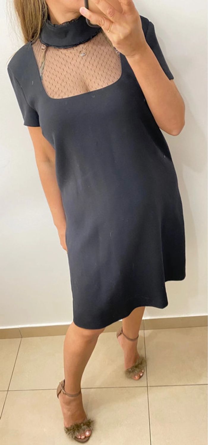Superbe Robe Chic  Avec Tulles Et Dentelle Taille 42 - photo numéro 2