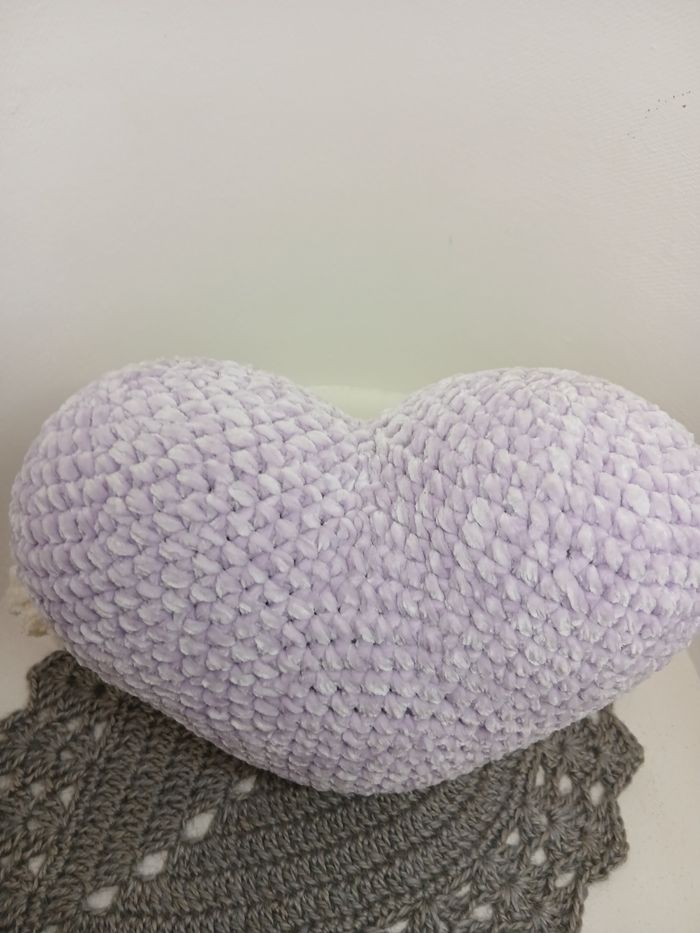 Cœur ailé lila - photo numéro 5