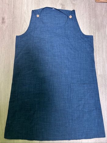Robe effet jeans