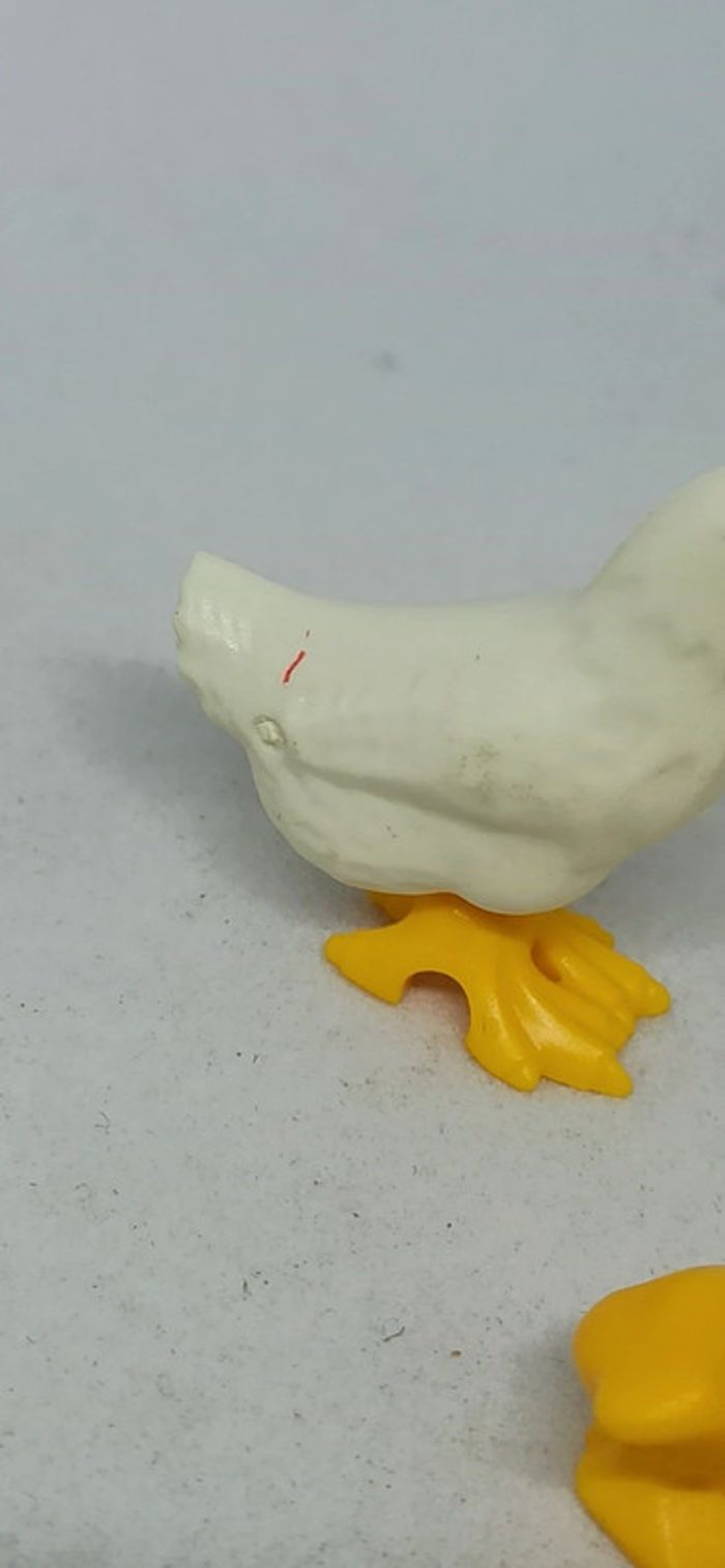 Poules blanches et poussins playmobil - photo numéro 2