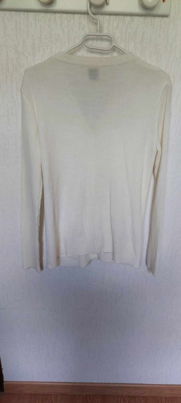 Joli gilet femme léger Fashion Studio crème taille 1 comme neuf - photo numéro 4