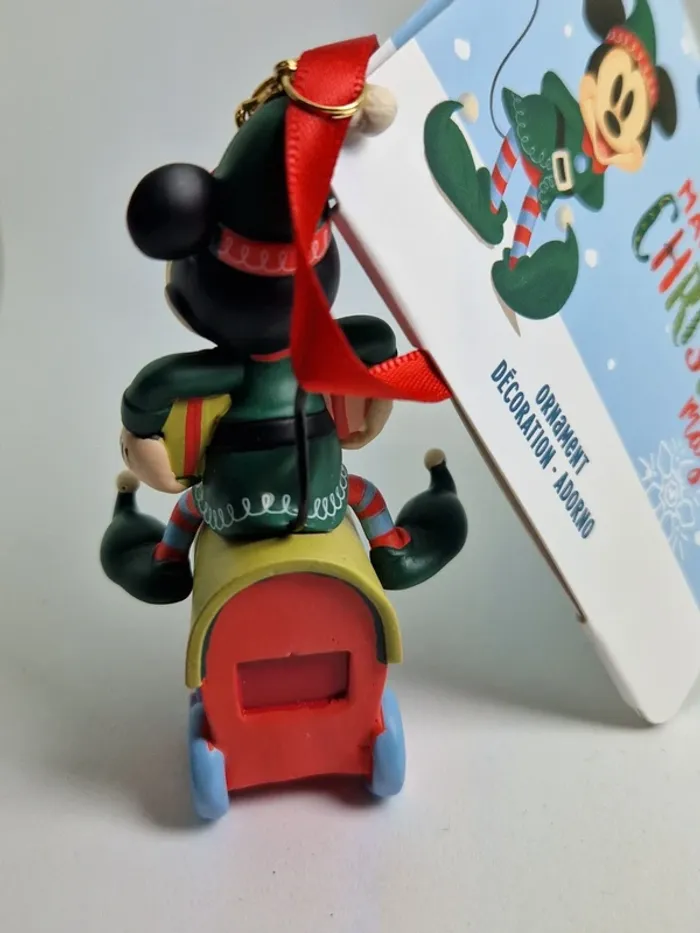 D214- Mickey Mouse Festive Ornament - photo numéro 4