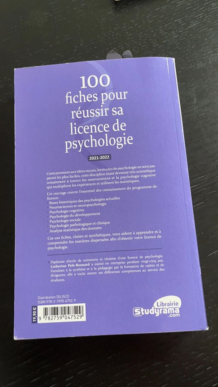 100 fiches pour réussira licence de psychologie - photo numéro 5