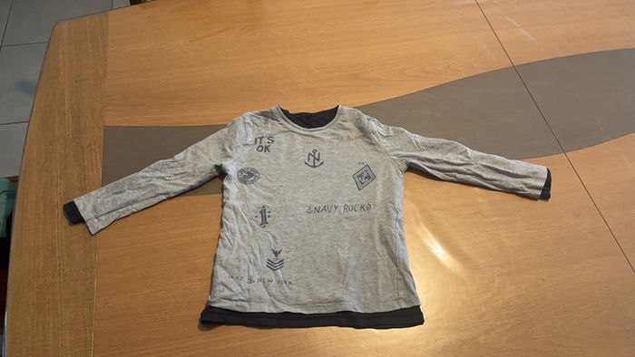 T-shirt manches longues 4 ans