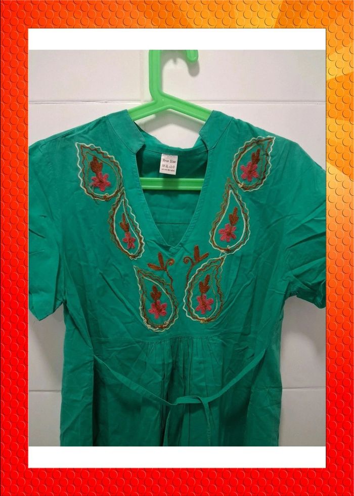 Robe fabriquée en Inde