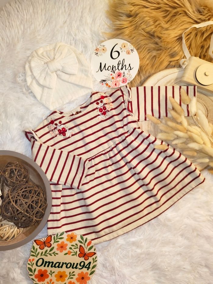 Ensemble complet 4 pièces sergent major fille 6 mois 🎀 - photo numéro 8