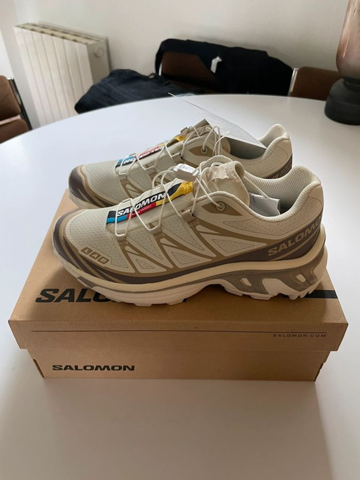 Salomon XT-6 Vanilla Ice / Iron / Etherea - photo numéro 6