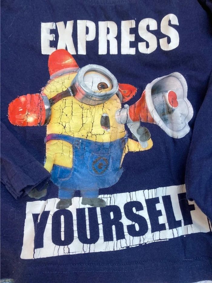 Lot de 4 t-shirt taille 92cm - photo numéro 4