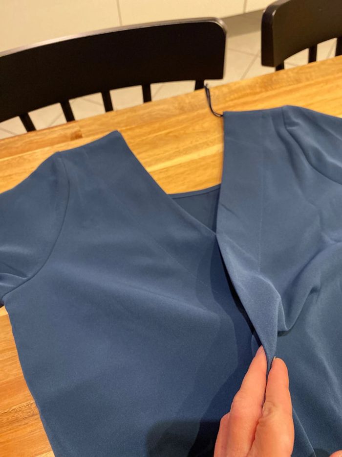 Robe bleue pétrole - photo numéro 8