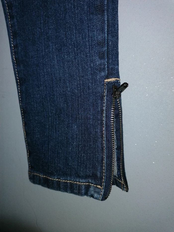 Jeans bas zippés, la redoute, 36 (mesures données - photo numéro 4