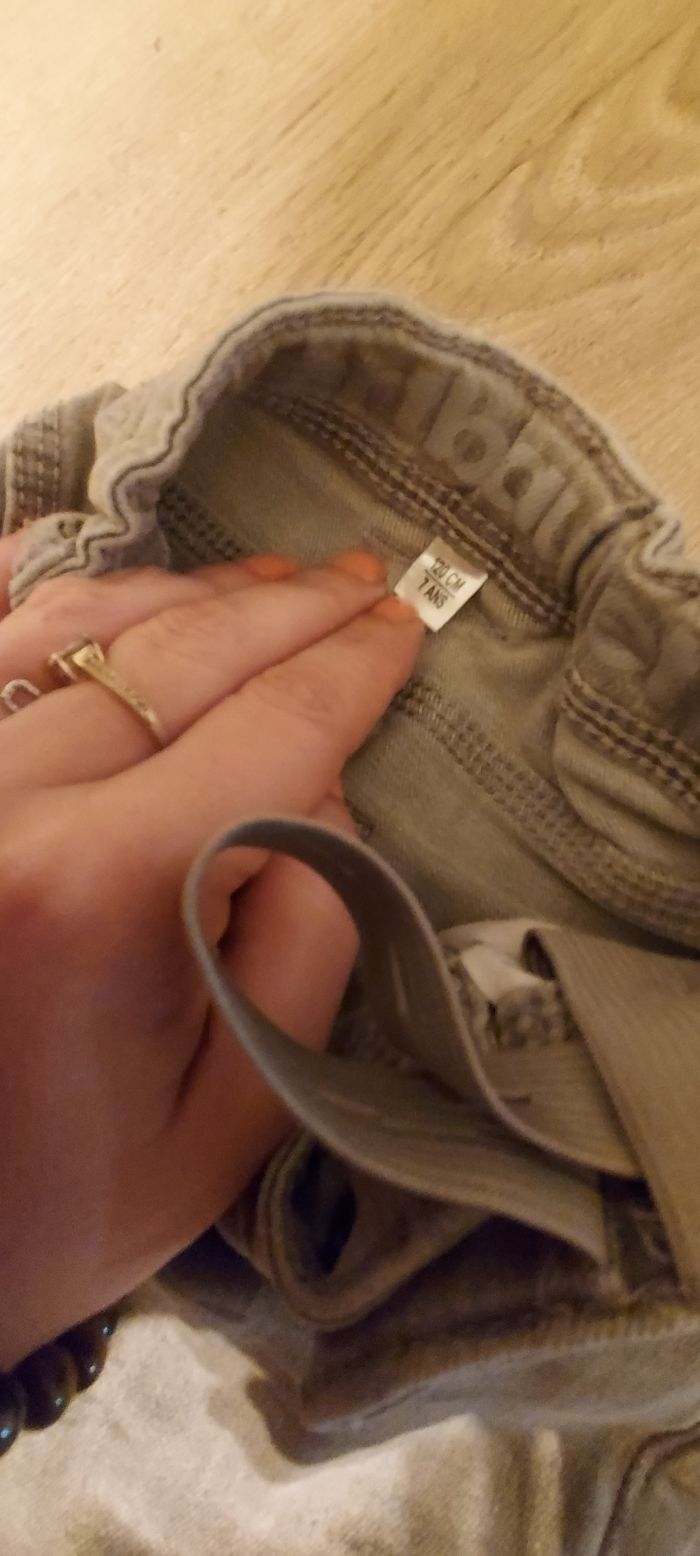 2 jeans slim 7/8ans - photo numéro 4