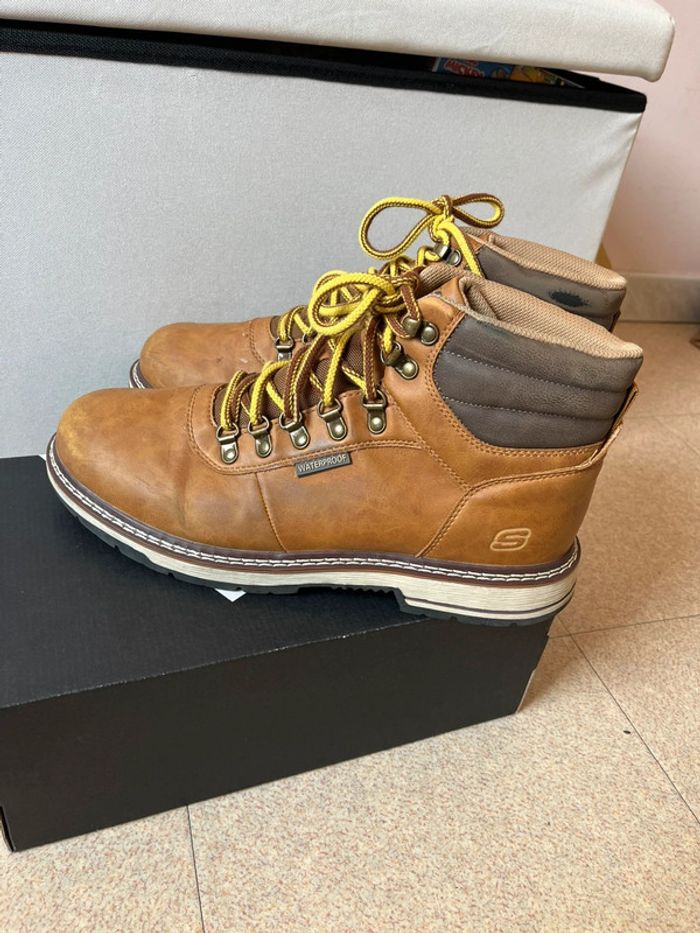 Bottines À Lacets Skechers Homme Taille (45) - photo numéro 3