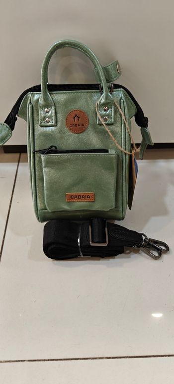 Nano bag Cabaïa vert riverdale