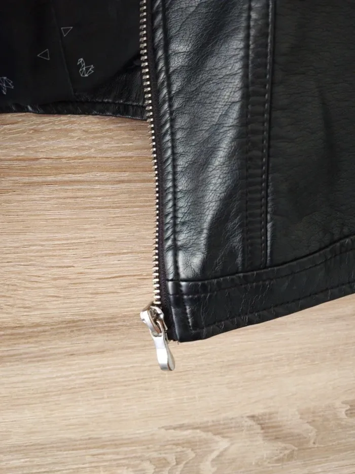 Veste en cuir Cache cache - photo numéro 5