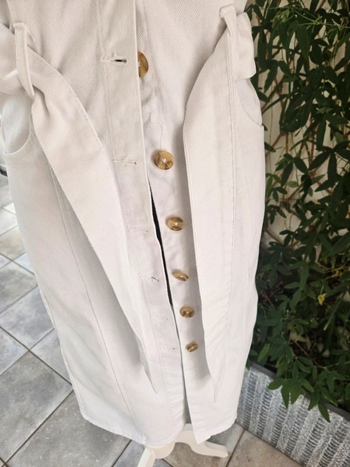 Denim Co robe blanche taille 32 - photo numéro 7