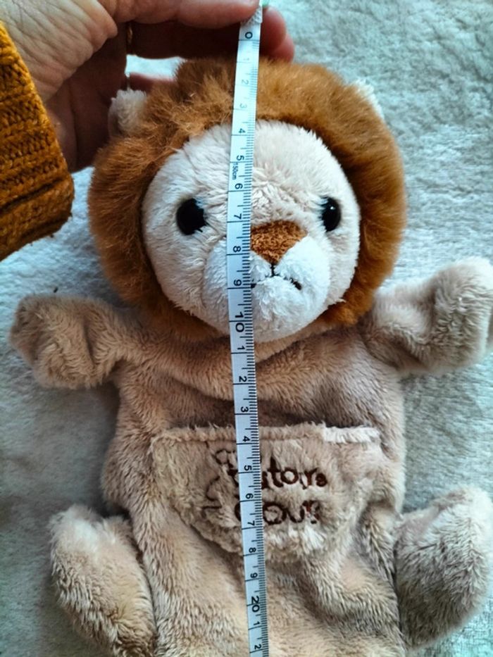 Doudou lion marionnette - photo numéro 5