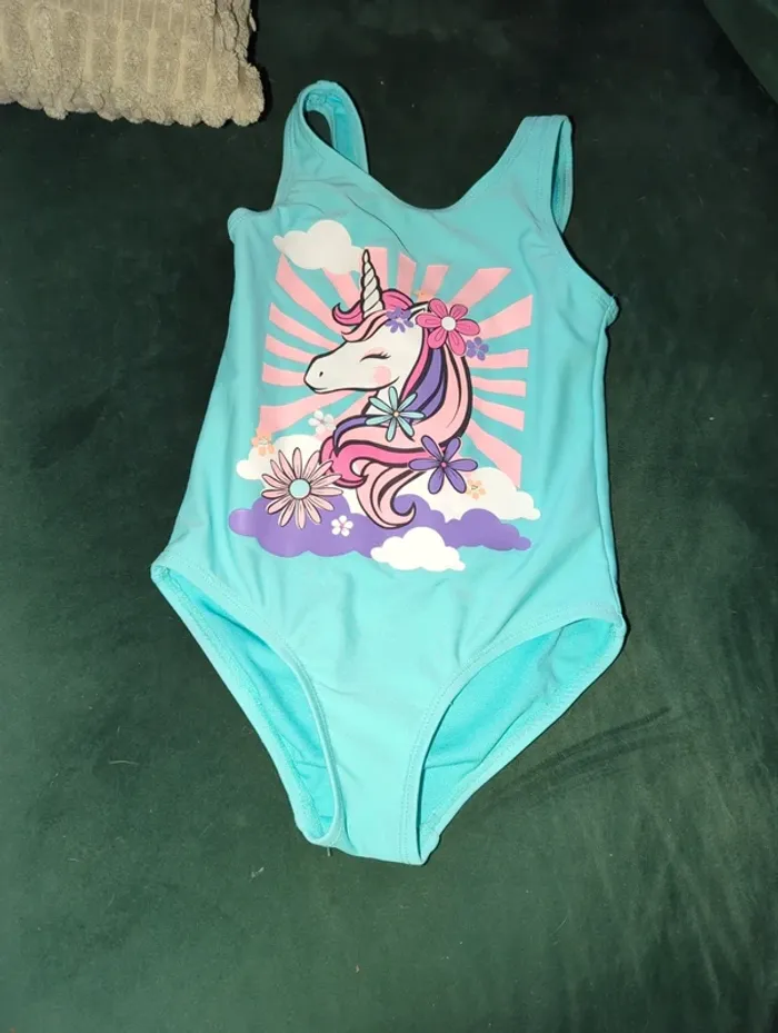 Maillot de bain une pièce licorne - photo numéro 2
