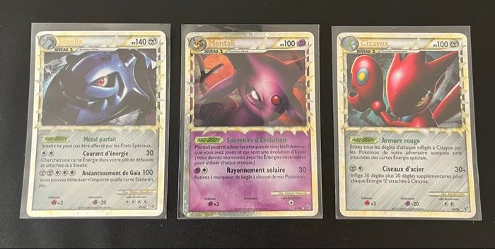Mentali Prime 81/90 - Steelix Prime 87/95 - Cizayox Prime 84/90