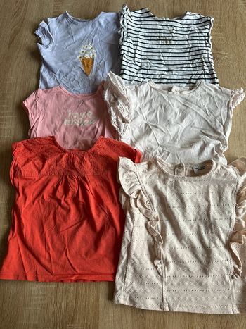 Lot de 6 tee shirt 18mois