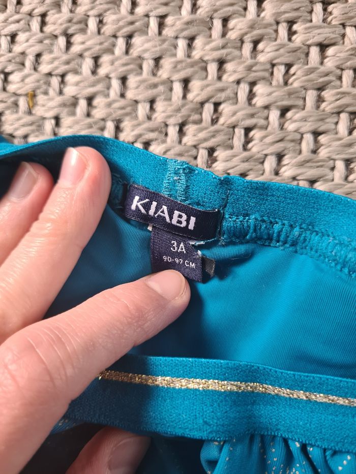 Maillot de bain 2 pièces turquoise - 3 ans - photo numéro 10