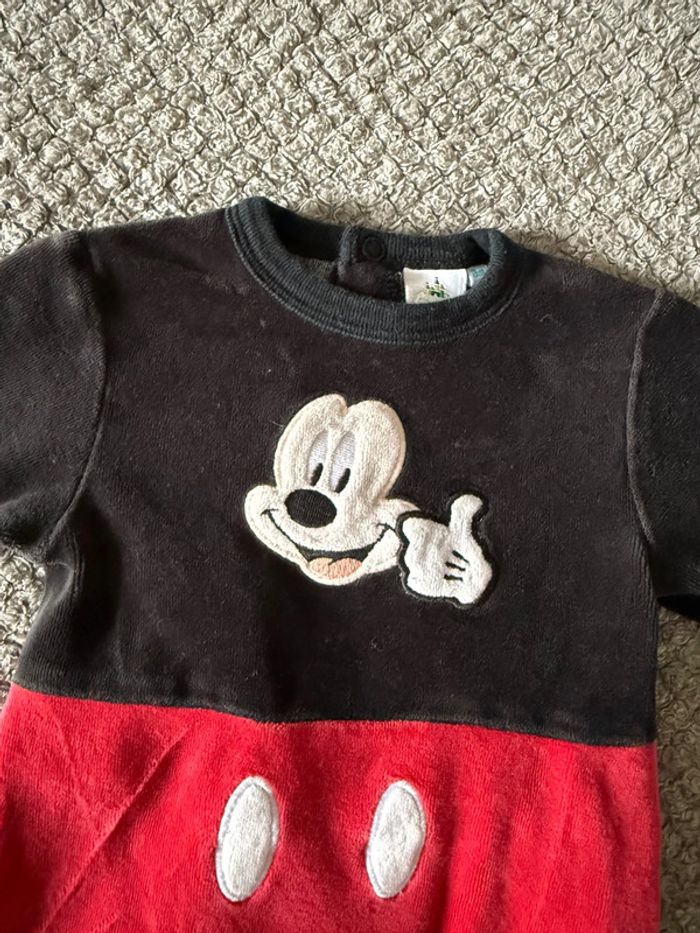 Pyjamas Mickey une pièce (3mois) - photo numéro 2