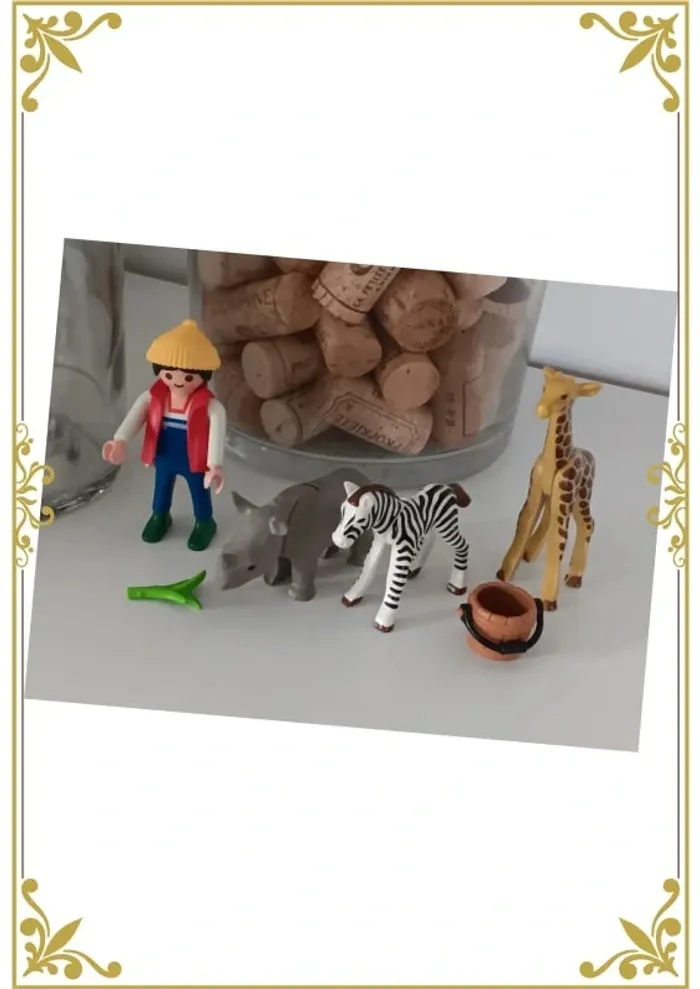Fermières avec bébés animaux playmobil