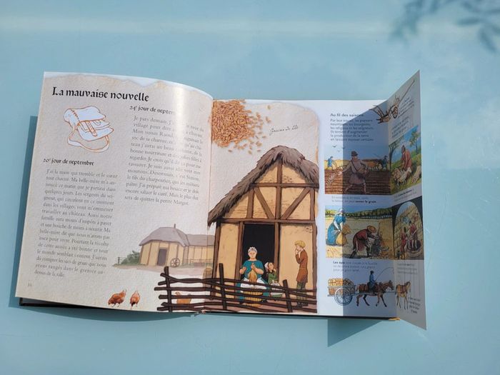 Beau livre Au temps des Châteaux-fort, Le Journal d'un enfant (25) - photo numéro 4