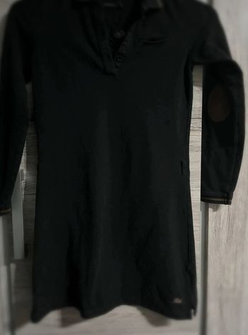 Chemise polo  tunique  fille  IKKS  12 ans noir