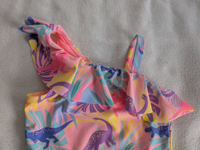 Maillot de bain 1p rose dinosaures - 98/104 - H&M - photo numéro 3