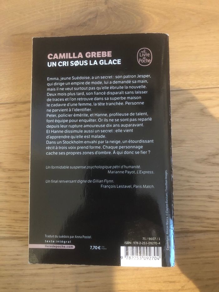 Un cri sous la glace - Camilla Grebe - photo numéro 2