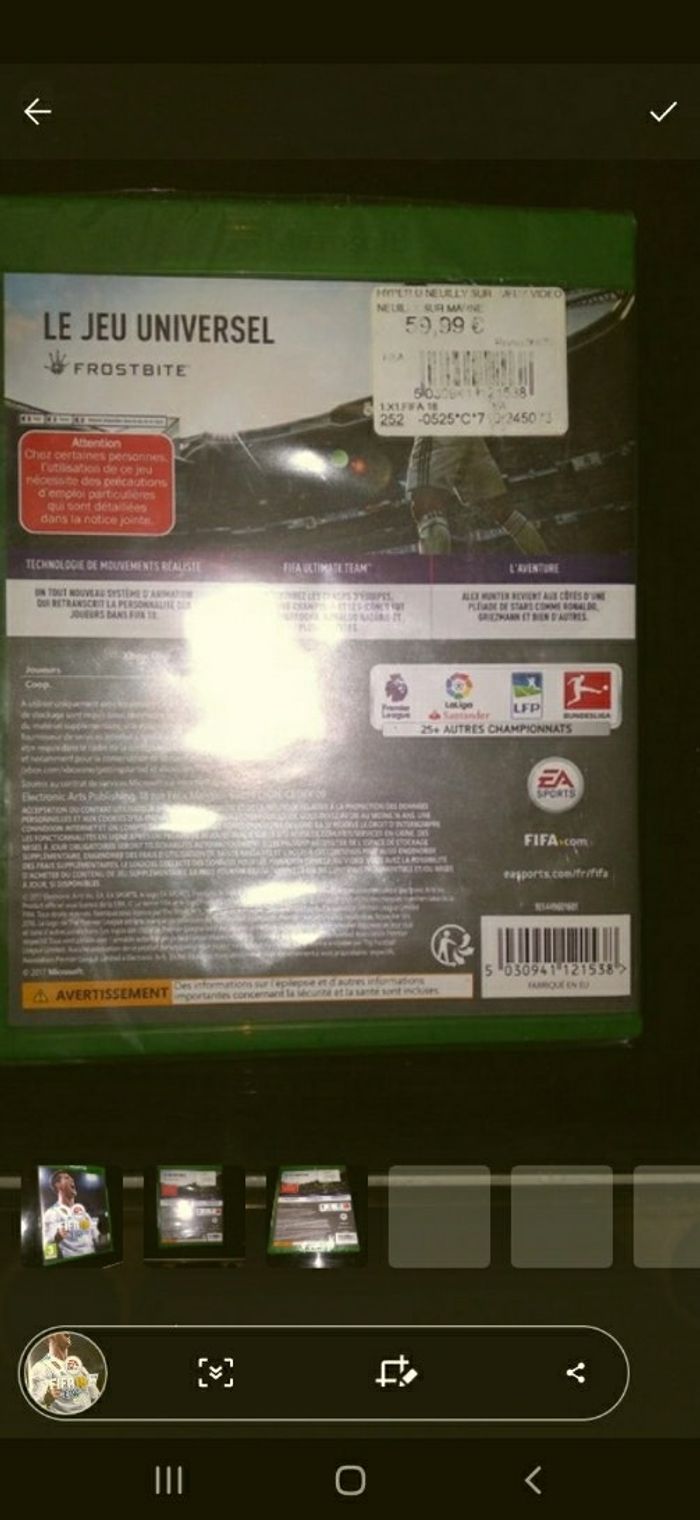 Jeu Fifa 18 Xbox One - photo numéro 2