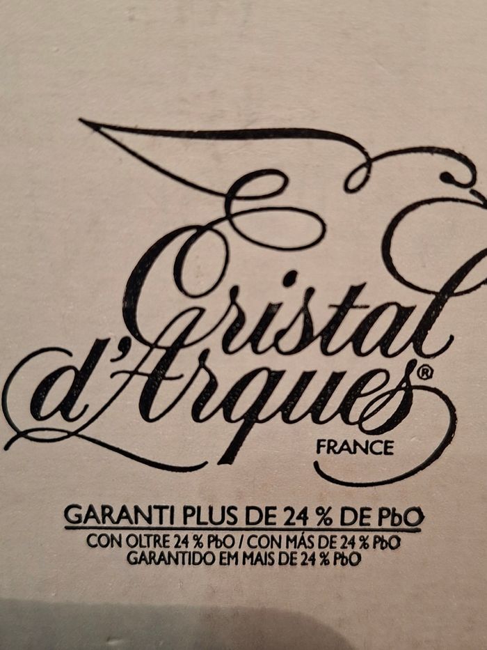 Verres à vin de la cristallerie d'Arques - photo numéro 9