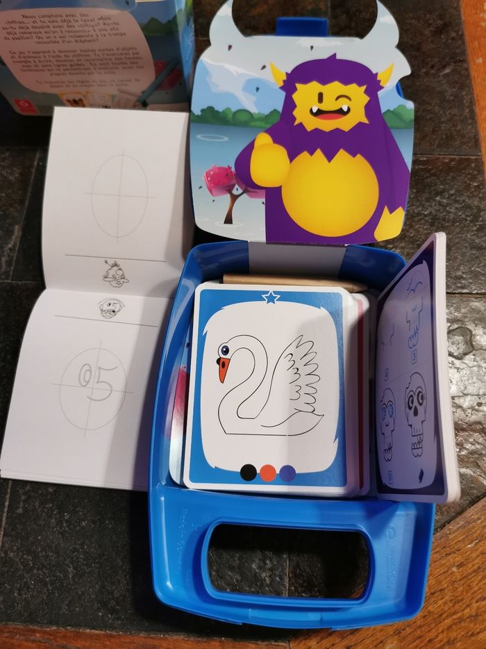 Jouer etApprrendre, Je dessine avec les chiffres neuf - photo numéro 5