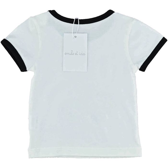 T-Shirt à manches courtes 6 mois en coton Émile et Ida - photo numéro 2