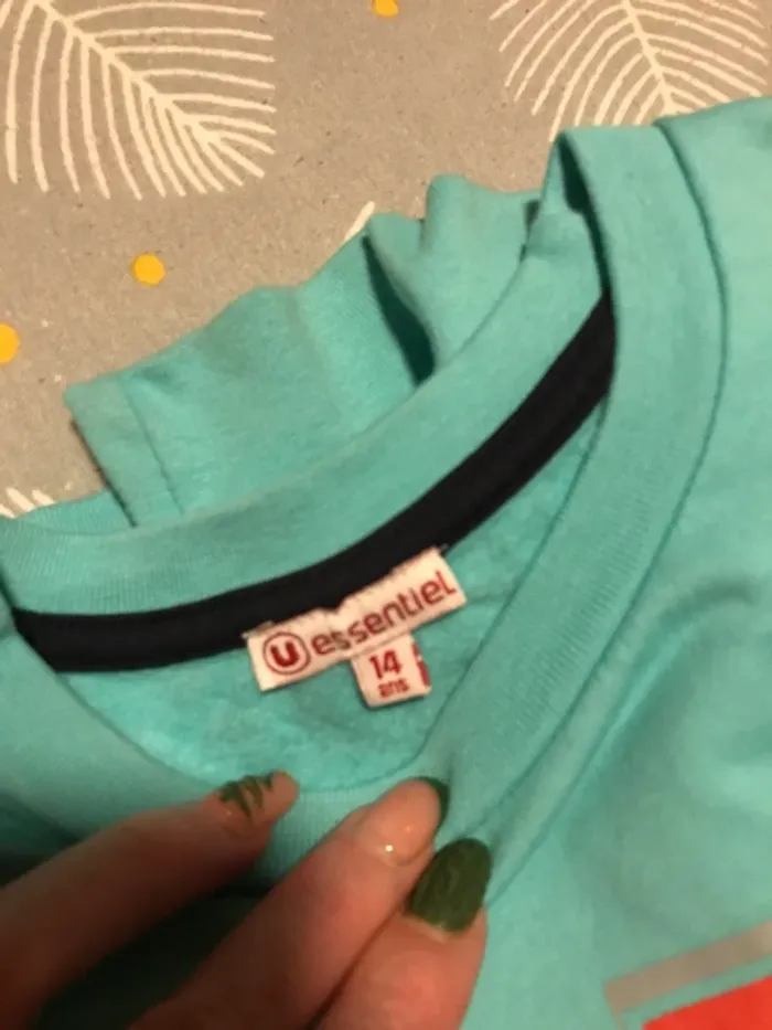 Sweat 85 vert d’eau - photo numéro 2