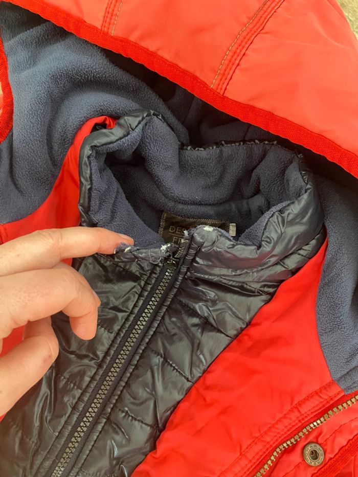 Manteau parka catimini 3 ans 98 cm - photo numéro 4