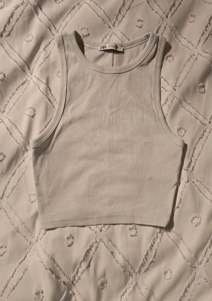 Debardeur Zara Blanc