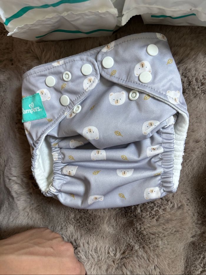 Pampers hybride avec des couches lavables - photo numéro 2