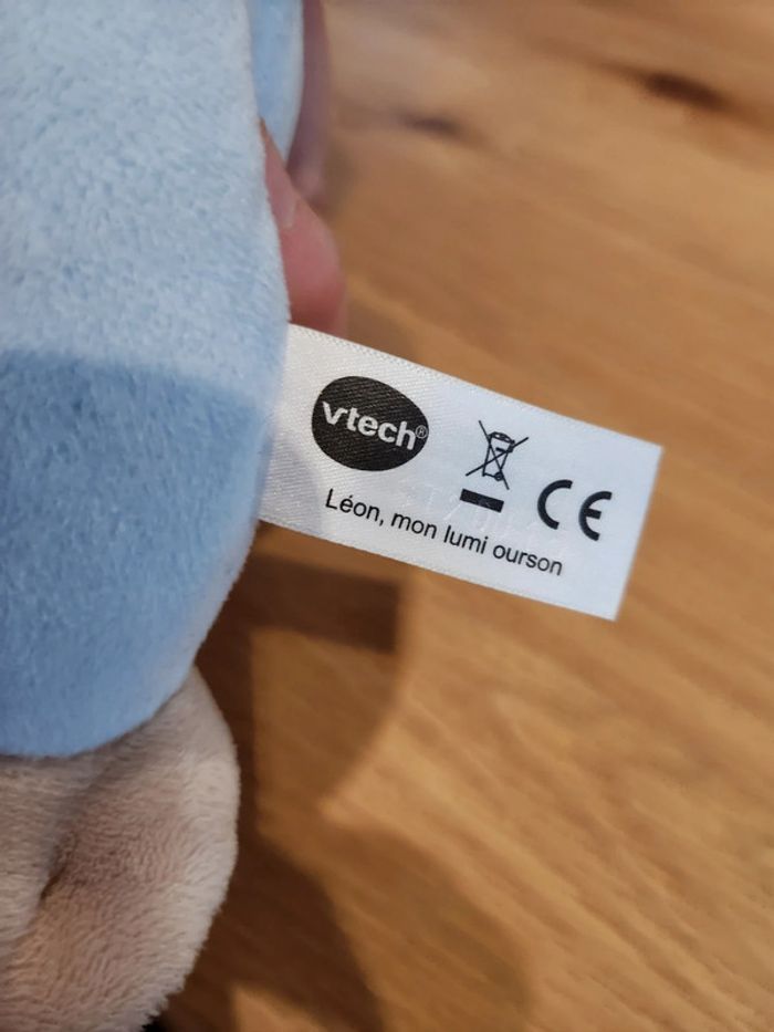 Peluche musicale ourson bleu Vtech - photo numéro 4